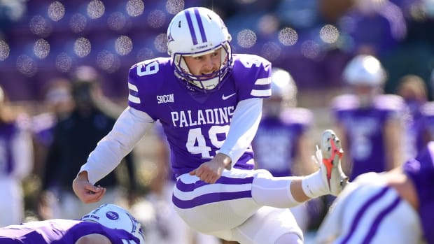 Timmy Bleekrode kicker 2020-21 Furman